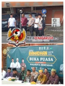 Wakili Kapolresta Denpasar, Kapolsek Dentim Hadiri Safari Ramadhan 1447 H dan Buka Puasa Bersama di Masjid Al-Amanah