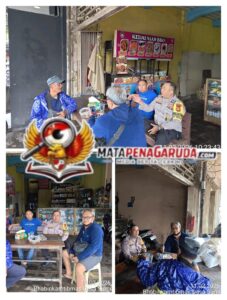 Perkuat Sinergi dengan Pelaku Usaha, Bhabinkamtibmas Sumerta Kauh Sampaikan Pesan Kamtibmas di UD. Darma Pelita