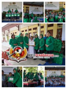 Persit KCK PD XVIII/Kasuari Tebar Kasih di Panti Asuhan Santa Maria pada HUT ke-80