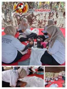 TMMD Bukan Hanya Bangun Jalan, Tapi Juga Bangun Kreativitas Pelatihan Batik