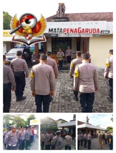 Kapolsek Dentim Pimpin Apel Jam Pimpinan, Tekankan Respons Cepat Layanan 110 dan Penguatan Disiplin Personel