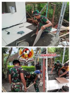 Sentuhan TMMD, Musholla Kili Kini Lebih Layak