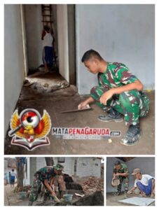 Loreng dan Semen Menyatu, Satgas TMMD Ke-127 Wujudkan Mushola Impian Warga