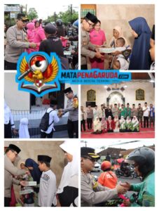 Ramadan Penuh Kebersamaan, Kapolresta Denpasar Bagikan Takjil dan Santuni Anak Yatim Bersama OKP