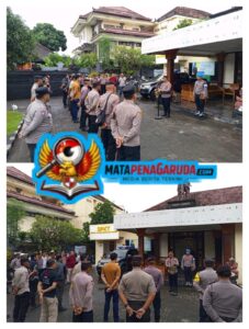 Melalui Apel Jam Pimpinan, Kapolsek Dentim Sampaikan Arahan dan Evaluasi Kinerja Personel