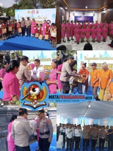 Kapolresta Denpasar dan Ketua Bhayangkari Cabang Kota Denpasar Laksanakan Kunjungan Kerja ke Polsek Dentim