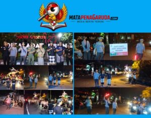 Desa Adat Ubung Kerahkan Puluhan Personil Keamanan Gabungan untuk Pengamanan Parade Ogoh Ogoh di Malam Pengerupukan || Relawan POC BALI Ikut Serta