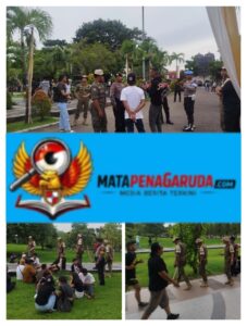 Polsek Dentim Bersama Satpol PP Intensifkan Patroli KRYD di Kawasan Monumen Bajra Sandhi Renon