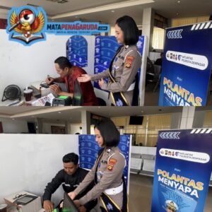 Polantas Menyapa, Pelayanan Humanis Satlantas Polresta Denpasar Permudah Masyarakat Urus SIM
