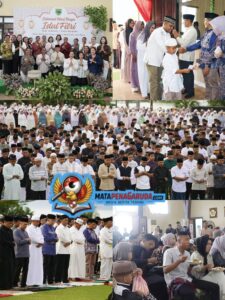 Semangat Kemenangan Menggema! Kodam XVIII/Kasuari Gelar Sholat Idul Fitri 1447 H dan Halal Bihalal Penuh Kebersamaan.