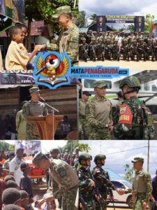 Pangkogabwilhan III Letjen TNI Bambang Trisnohadi Kunker ke Papua Selatan, Beri Dukungan untuk Prajurit dan Warga 