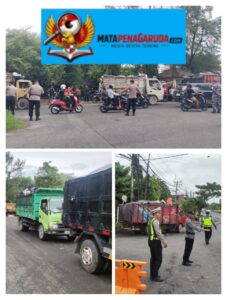 Aktivitas Pembuangan Sampah di TPA Suwung Kembali Dibuka, Polsek Denpasar Selatan Laksanakan Pemantauan dan Pengamanan