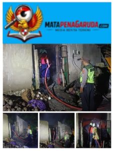 Kebakaran Rumah Semi Permanen di Ungasan, Kerugian Capai Rp500 Juta