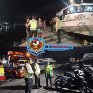 Satpolairud Polresta Denpasar Gelar Patroli Malam di Dermaga Ponjok Serangan