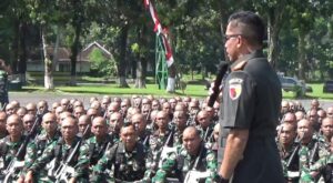Danrindam V/Brw Resmi Buka Diktuba TNI AD Gel.II Tahun 2026 di Secaba Jember