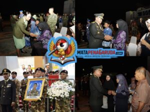 Kasad Pimpin Pelepasan Tiga Jenazah Prajurit TNI Satgas UNIFIL