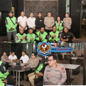 Ngopi Kamtibmas, Kapolresta Denpasar Perkuat Sinergi dengan Gojek Bali Nusra