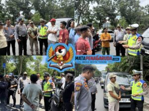 Sinergitas Polsek Kutsel dan INKAIT tertibkan parkir liar di Jalan Siligita dan Jalan Pratama Nusa dua