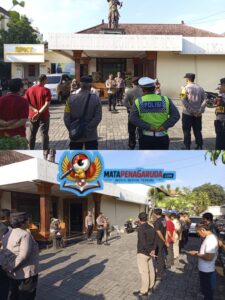 Kapolsek Dentim Tekankan Kebersihan Mako dan Disiplin Personel Saat Apel Jam Pimpinan