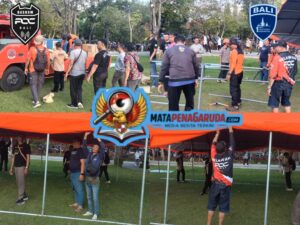 Relawan POC BALI Ikuti Kerja Bakti Persiapan HKB Bersama FRPB