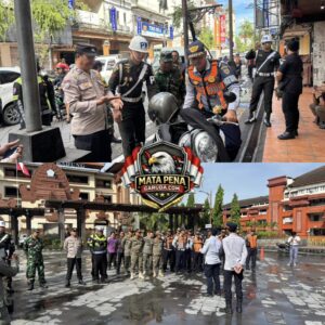 Penertiban Parkir di Jalan Gajah Mada Denpasar, Petugas Tindak Tegas Pelanggaran di Bahu Jalan dan Trotoar