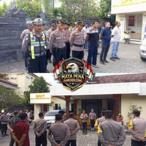 Kapolsek Dentim Pimpin Apel Jam Pimpinan, Tekankan Disiplin dan Respons Cepat Layanan 110