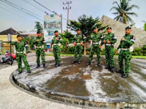 DANSI PROVOST BRIGIF 9/DY/2 KOSTRAD PIMPIN PENGAMANAN TRADISI PENYAMBUTAN KASBRIGIF BARU