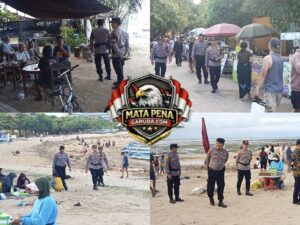 Patroli Jalan Kaki di Kawasan Wisata, Polsek Denpasar Selatan Pastikan Situasi Tetap Kondusif