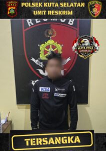 Residivis Curanmor Dibekuk Polsek Kuta Selatan, Motor Korban Berhasil Diamankan