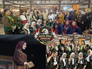 Koleksi Almira ADS Bersinar di Catwalk Persit Bisa II Jadi Magnet Antrian Penjulan Fashion Wastra