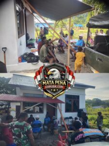 Dan SSK Satgas TMMD Ke-128 Kodim 1801/Manokwari Terima Aspirasi Warga