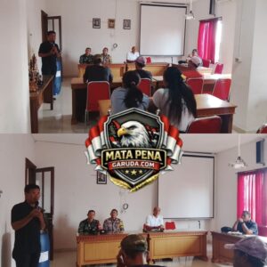 Bhabinkamtibmas Jimbaran Hadiri Sosialisasi Pengelolaan Sampah Rumah Tangga