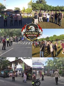 Polsek Dentim Intensifkan Pengamanan Pelaksanaan Sholat Idul Adha di Wilayah Denpasar Timur