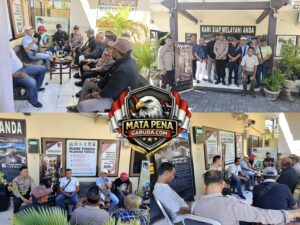 Kapolsek Kawasan Pelabuhan Benoa Gelar Tatap Muka dan Kopi Bareng Bersama Pengurus ABK.