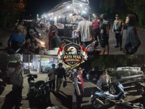 Patroli Malam Polsek Kuta Selatan Di Pertokoan Siligita, Antisipasi Kriminalitas Dan Jaga Kamtibmas Tetap Kondusif