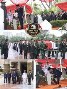 Kasad Beri Penghormatan Terakhir kepada Jenderal TNI (Purn) Ryamizard Ryacudu