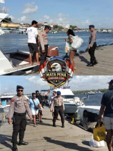 Satpolairud Polresta Denpasar Perketat Pengamanan Penyeberangan Di Serangan, Penumpang Diimbau Utamakan Keselamatan