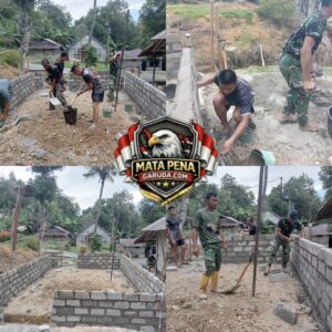 Bantuan Presiden Prabowo Mulai Dirasakan, Rumah Naofaondu Fau di Nias Selatan Direhab Lewat Karya Bakti TNI