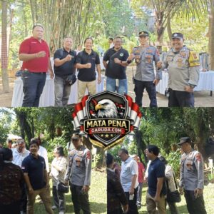 Polsek Dentim Atensi Kunjungan Menteri LH RI dalam Kegiatan Penanaman Pohon dan Dialog Lingkungan di Tukad Bindu