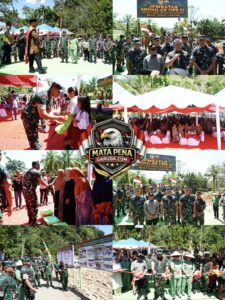 Pangdam I/BB Dampingi KASAD Resmikan Jembatan Modular Type 21 di Desa Lubuk Ampolu