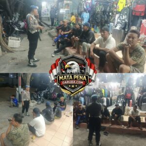 Personel Polsek Kawasan Pelabuhan Benoa Ajak ABK Jaga Kamtibmas dan Hindari Miras