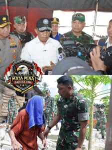 Pangdam XXIII/Palaka Wira, Gubernur Sulteng, dan Bupati Sigi Turun Langsung Tinjau Zona Merah Gempa di Sigi