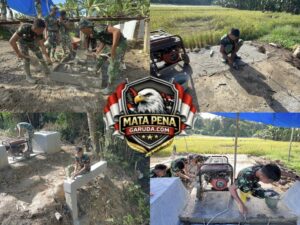 Percepat Konektivitas Desa, Jembatan Gantung Sungai Sowu Tembus Progres 51 Persen