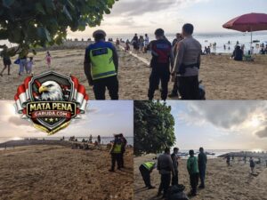 Viral Video Dugaan Limbah di Pantai Segara Ayu Sanur, Polsek Denpasar Selatan Respons Cepat