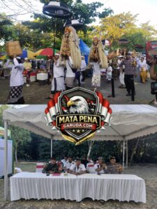 Polsek Denpasar Selatan Laksanakan Pengamanan Rangkaian Pujawali Pura Dalem Sakenan yang Bertepatan dengan Hari Raya Kuningan