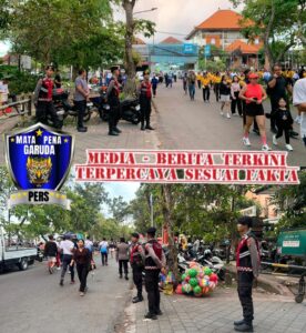 Jaga Situasi Kamtibmas, Unit Turjawali Sat Samapta Polresta Denpasar Laksanakan Patroli Dialogis Sambangi Tempat Keramaian