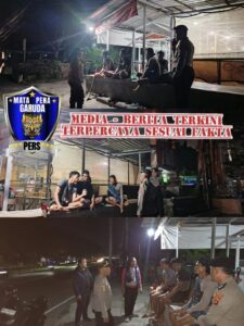 Cegah Gangguan Kamtibmas, Polsek Dentim Gelar Patroli KRYD di Jalur Ida Bagus Mantra