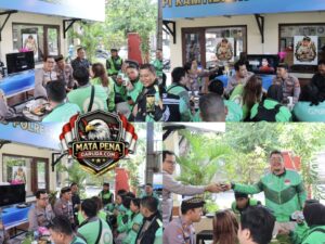 Ngopi Kamtibmas Bersama Komunitas Ojol, Kapolresta Denpasar Ajak Jaga Keamanan Kota