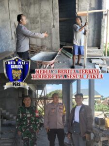 Bhabinkamtibmas Desa Kesiman Petilan Sampaikan Pesan Kamtibmas kepada Warga Saat Giat Sambang