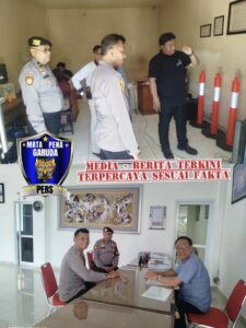 Kapolsek Dentim Jalin Koordinasi dengan Pengelola SPBU dalam Rangka Pemeliharaan Harkamtibmas